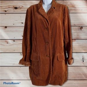 J JILL - Corduroy Boyfriend Blazer (size M) EUC